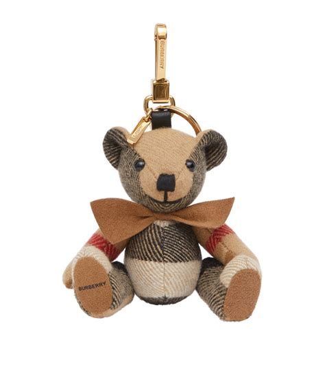 plum bear keychain burberry|Burberry Keychains for Women .